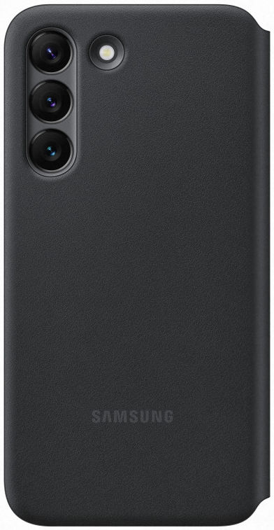 Origineel Samsung Galaxy S22 Hoesje Smart LED View Cover Zwart afbeelding 5