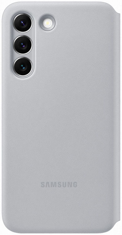 Origineel Samsung Galaxy S22 Hoesje Smart LED View Cover Grijs afbeelding 4