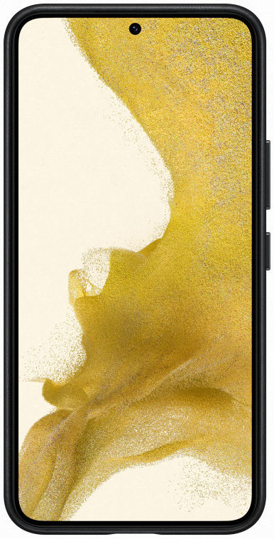 Origineel Samsung Galaxy S22 Hoesje Leather Cover Zwart afbeelding 3