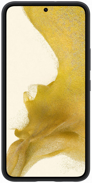 Origineel Samsung Galaxy S22 Hoesje Silicone Cover Zwart afbeelding 3