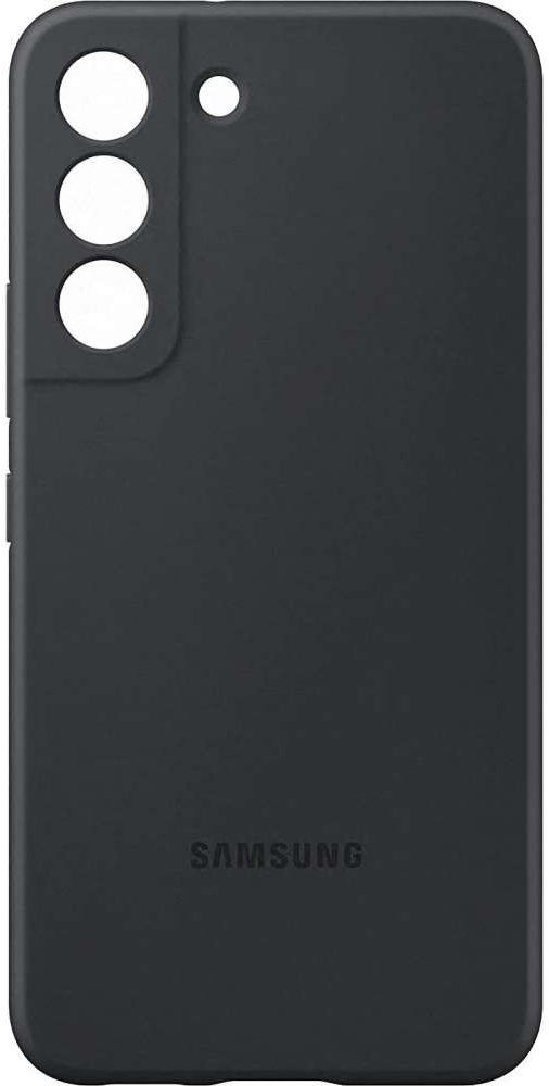 Origineel Samsung Galaxy S22 Hoesje Silicone Cover Zwart afbeelding 4