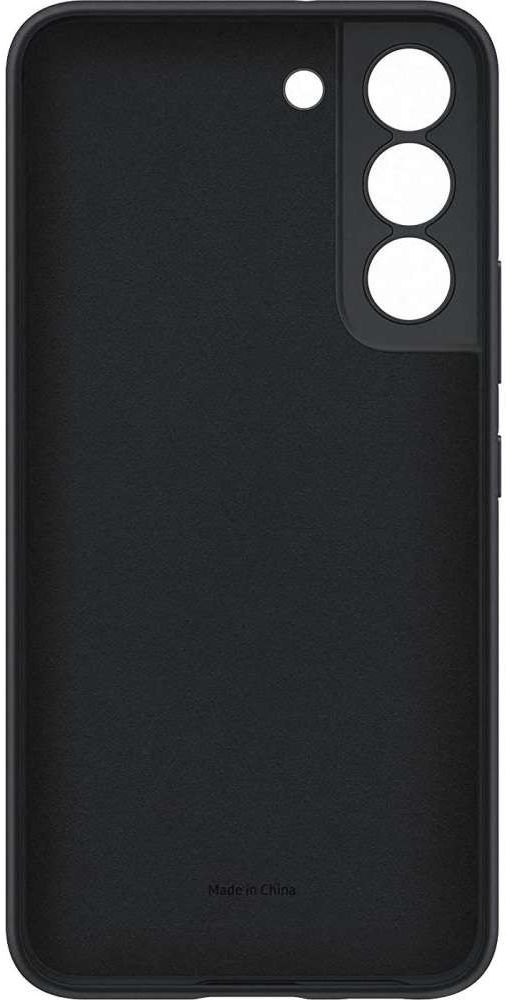 Origineel Samsung Galaxy S22 Hoesje Silicone Cover Zwart afbeelding 5
