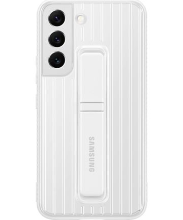 Origineel Samsung Galaxy S22 Hoesje Protective Standing Cover Wit Hoesjes
