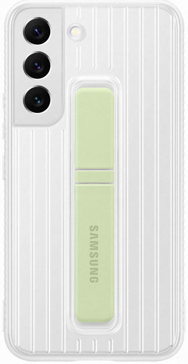 Origineel Samsung Galaxy S22 Hoesje Protective Standing Cover Wit afbeelding 6