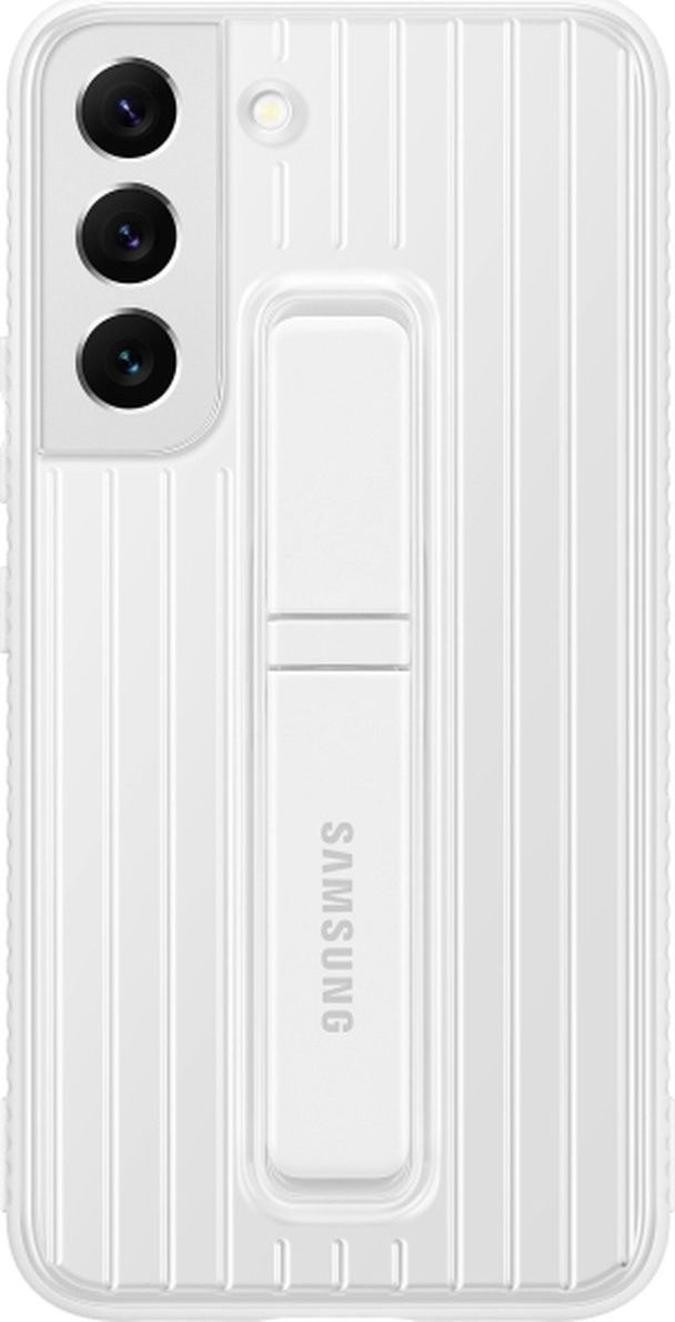 Origineel Samsung Galaxy S22 Hoesje Protective Standing Cover Wit afbeelding 1