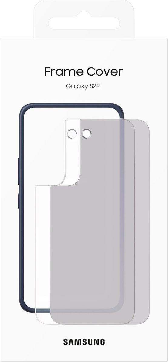 Origineel Samsung Galaxy S22 Hoesje Frame Cover Blauw afbeelding 6