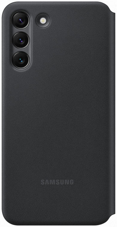 Origineel Samsung Galaxy S22 Plus Hoesje Smart LED View Cover Zwart afbeelding 4