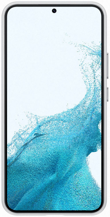 Origineel Samsung Galaxy S22 Plus Hoesje Leather Cover Grijs afbeelding 3