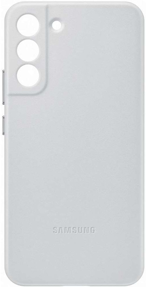 Origineel Samsung Galaxy S22 Plus Hoesje Leather Cover Grijs afbeelding 4