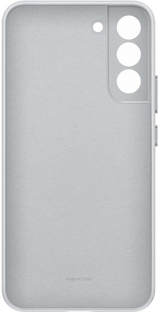 Origineel Samsung Galaxy S22 Plus Hoesje Leather Cover Grijs afbeelding 5