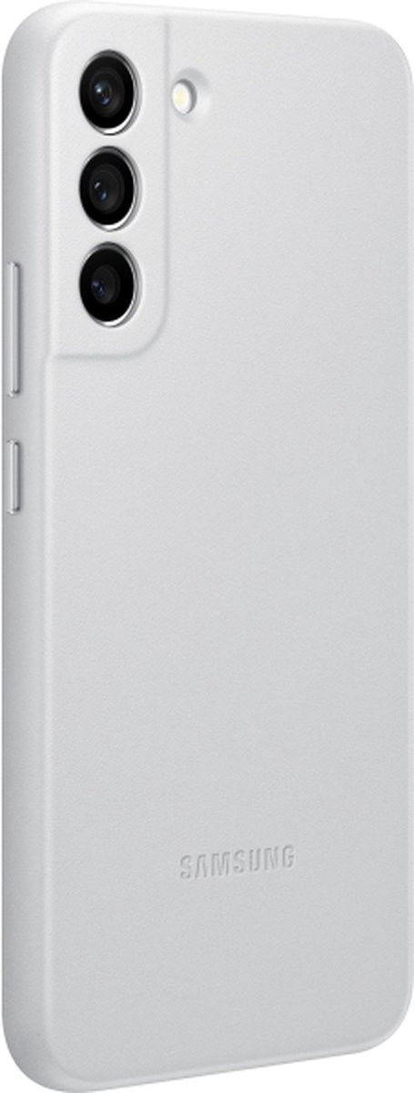 Origineel Samsung Galaxy S22 Plus Hoesje Leather Cover Grijs afbeelding 2