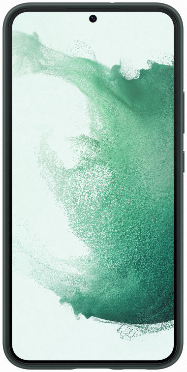 Origineel Samsung Galaxy S22 Plus Hoesje Silicone Cover Groen afbeelding 2