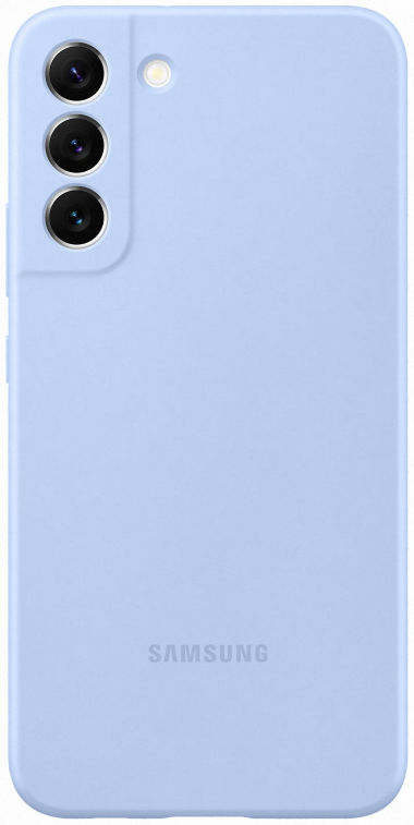 Origineel Samsung Galaxy S22 Plus Hoesje Silicone Cover Blauw afbeelding 1