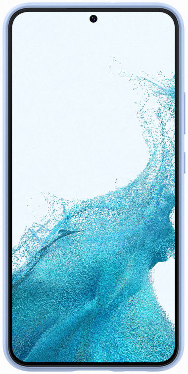 Origineel Samsung Galaxy S22 Plus Hoesje Silicone Cover Blauw afbeelding 2