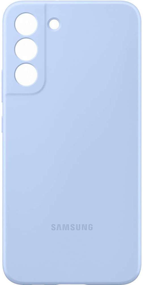 Origineel Samsung Galaxy S22 Plus Hoesje Silicone Cover Blauw afbeelding 3