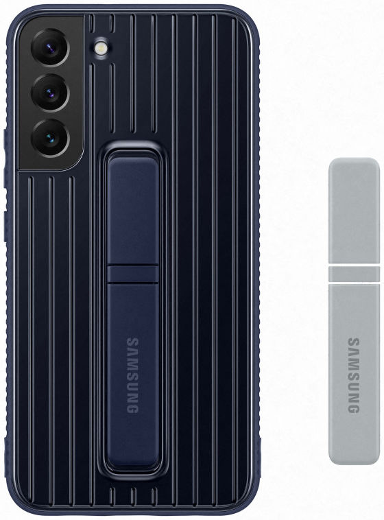 Origineel Samsung S22 Plus Hoesje Protective Standing Cover Blauw afbeelding 9