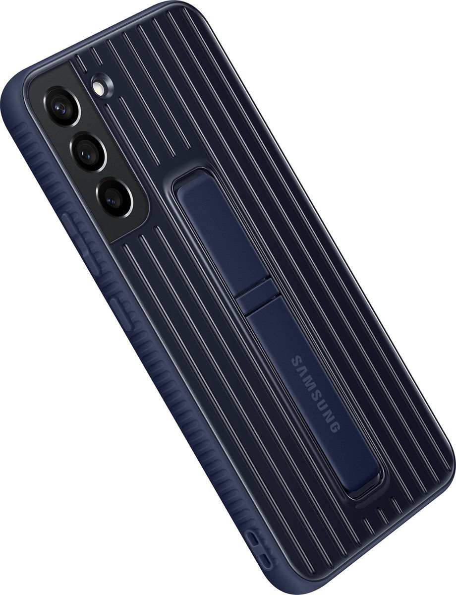 Origineel Samsung S22 Plus Hoesje Protective Standing Cover Blauw afbeelding 3