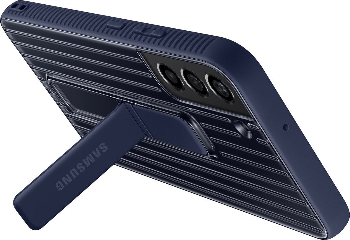 Origineel Samsung S22 Plus Hoesje Protective Standing Cover Blauw afbeelding 4