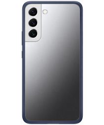 Origineel Samsung Galaxy S22 Plus Hoesje Frame Cover Blauw