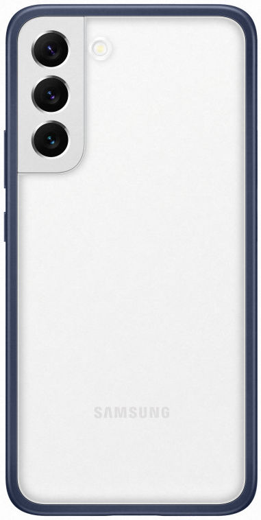 Origineel Samsung Galaxy S22 Plus Hoesje Frame Cover Blauw afbeelding 2