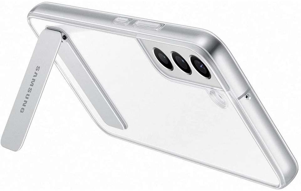 Origineel Samsung Galaxy S22 Plus Hoesje Standing Cover Transparant afbeelding 3