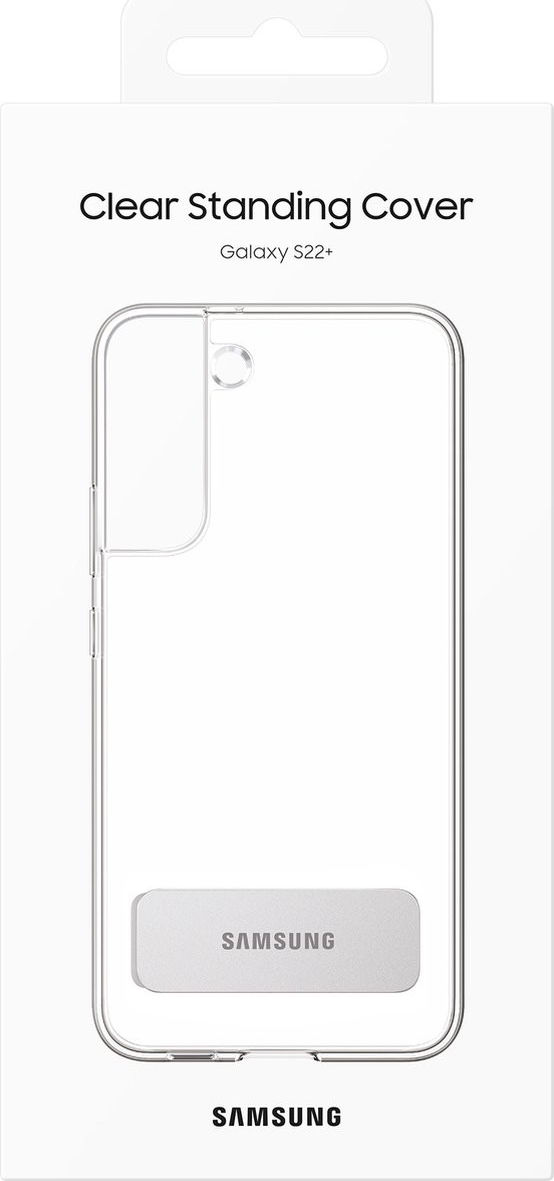 Origineel Samsung Galaxy S22 Plus Hoesje Standing Cover Transparant afbeelding 10