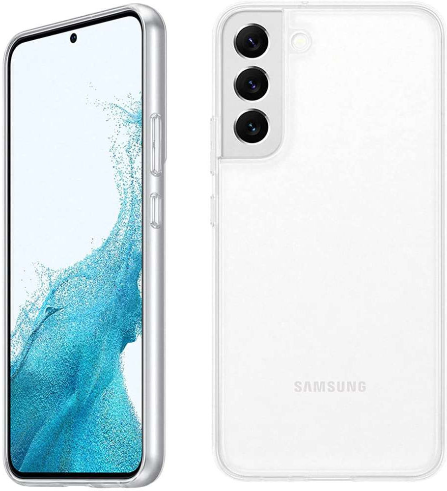 Origineel Samsung Galaxy S22 Plus Hoesje Clear Back Cover Transparant afbeelding 4