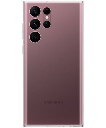 Origineel Samsung Galaxy S22 Ultra Hoesje Clear Cover Transparant Hoesjes