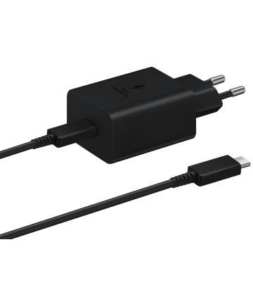 Originele Samsung 45W Power Adapter met USB-C Kabel 1.8 Meter 5A Zwart Opladers