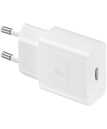 Originele Samsung Adapter 15W Fast Charge USB-C Oplader Wit Opladers