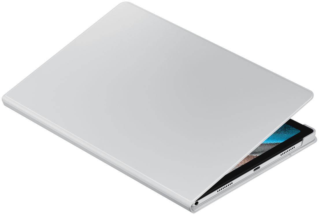 Originele Samsung Galaxy Tab A8 Hoes Book Cover Zilver afbeelding 4