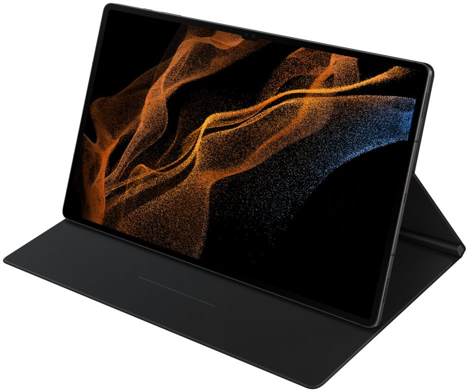 Originele Samsung Galaxy Tab S8 Ultra Hoes Book Cover Zwart afbeelding 1
