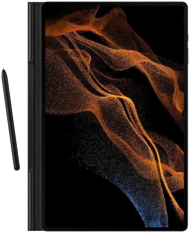 Originele Samsung Galaxy Tab S8 Ultra Hoes Book Cover Zwart afbeelding 2
