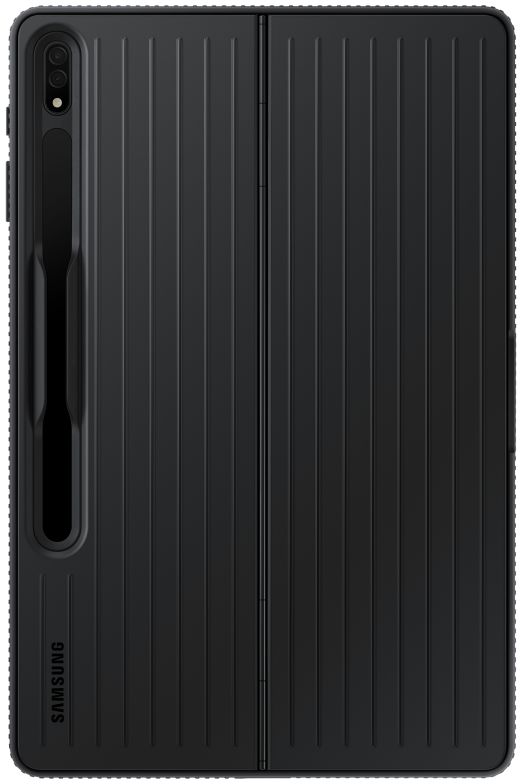 Originele Samsung Galaxy Tab S8 Plus Hoes Protective Standing Zwart afbeelding 3