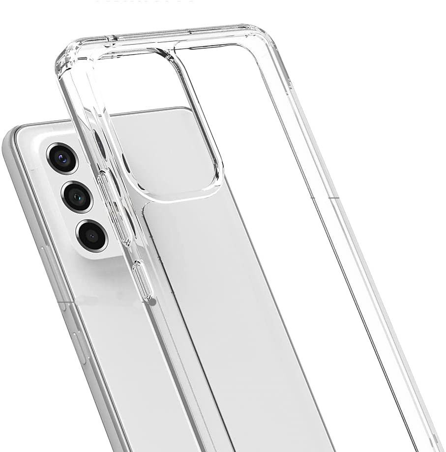 Samsung Galaxy A53 Hoesje Dun TPU Back Cover Transparant afbeelding 2
