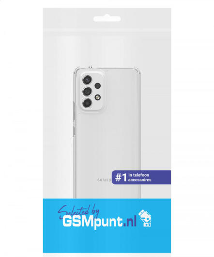 Samsung Galaxy A53 Hoesje Dun TPU Back Cover Transparant afbeelding 6