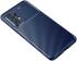 Samsung Galaxy A53 Hoesje Siliconen Carbon TPU Back Cover Blauw afbeelding 5
