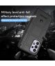 Samsung Galaxy A33 Shock Proof Rugged Shield Back Cover Zwart