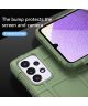 Samsung Galaxy A33 Shock Proof Rugged Shield Back Cover Groen