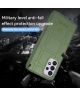 Samsung Galaxy A33 Shock Proof Rugged Shield Back Cover Groen