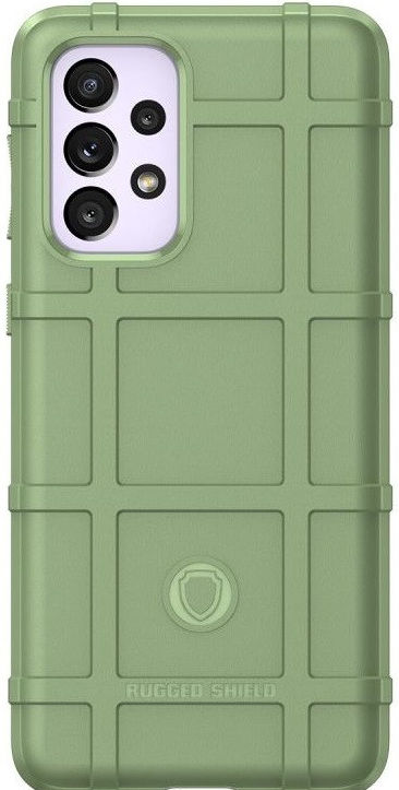 Samsung Galaxy A33 Shock Proof Rugged Shield Back Cover Groen afbeelding 2