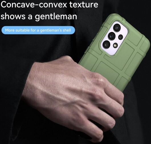 Samsung Galaxy A33 Shock Proof Rugged Shield Back Cover Groen afbeelding 7