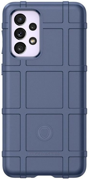 Samsung Galaxy A53 Shock Proof Rugged Shield Back Cover Blauw afbeelding 2