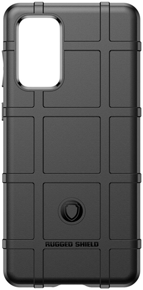 Samsung Galaxy A73 5G Shock Proof Rugged Shield Back Cover Zwart afbeelding 9