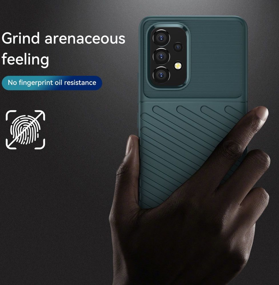 Samsung Galaxy A53 Hoesje TPU Thunder Design Back Cover Groen afbeelding 7