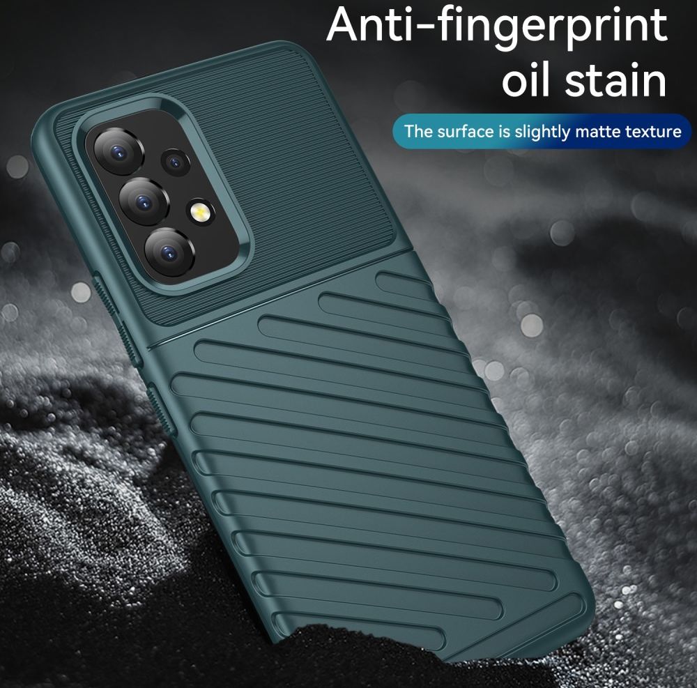 Samsung Galaxy A53 Hoesje TPU Thunder Design Back Cover Groen afbeelding 8
