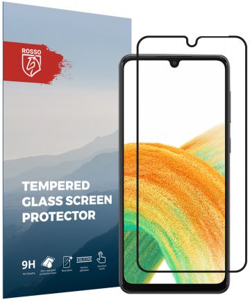 Rosso Samsung Galaxy A33 9H Tempered Glass Screen Protector Screen Protectors