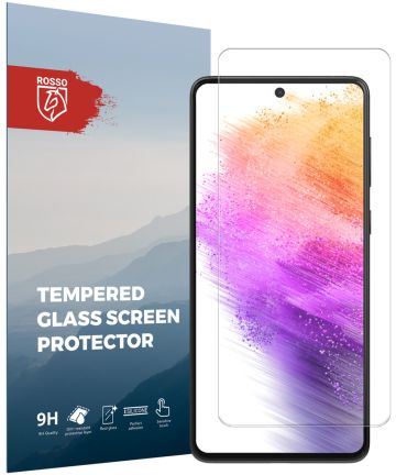 Rosso Samsung Galaxy A73 5G 9H Tempered Glass Screen Protector Screen Protectors