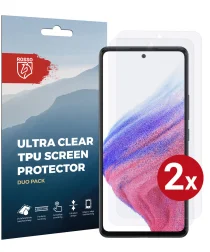 Rosso Samsung Galaxy A53 Ultra Clear Screen Protector Duo Pack