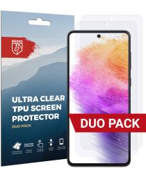 Rosso Samsung Galaxy A73 5G Ultra Clear Screen Protector Duo Pack
